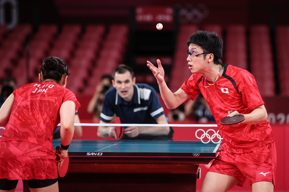 日本乒乓球队翻盘法国乒乓球队，水谷隼高光表现的简单介绍  第2张